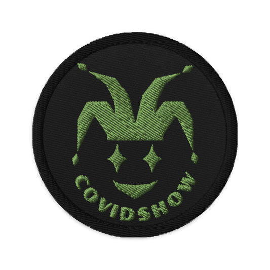Covidshow Army logo Embroidered patch