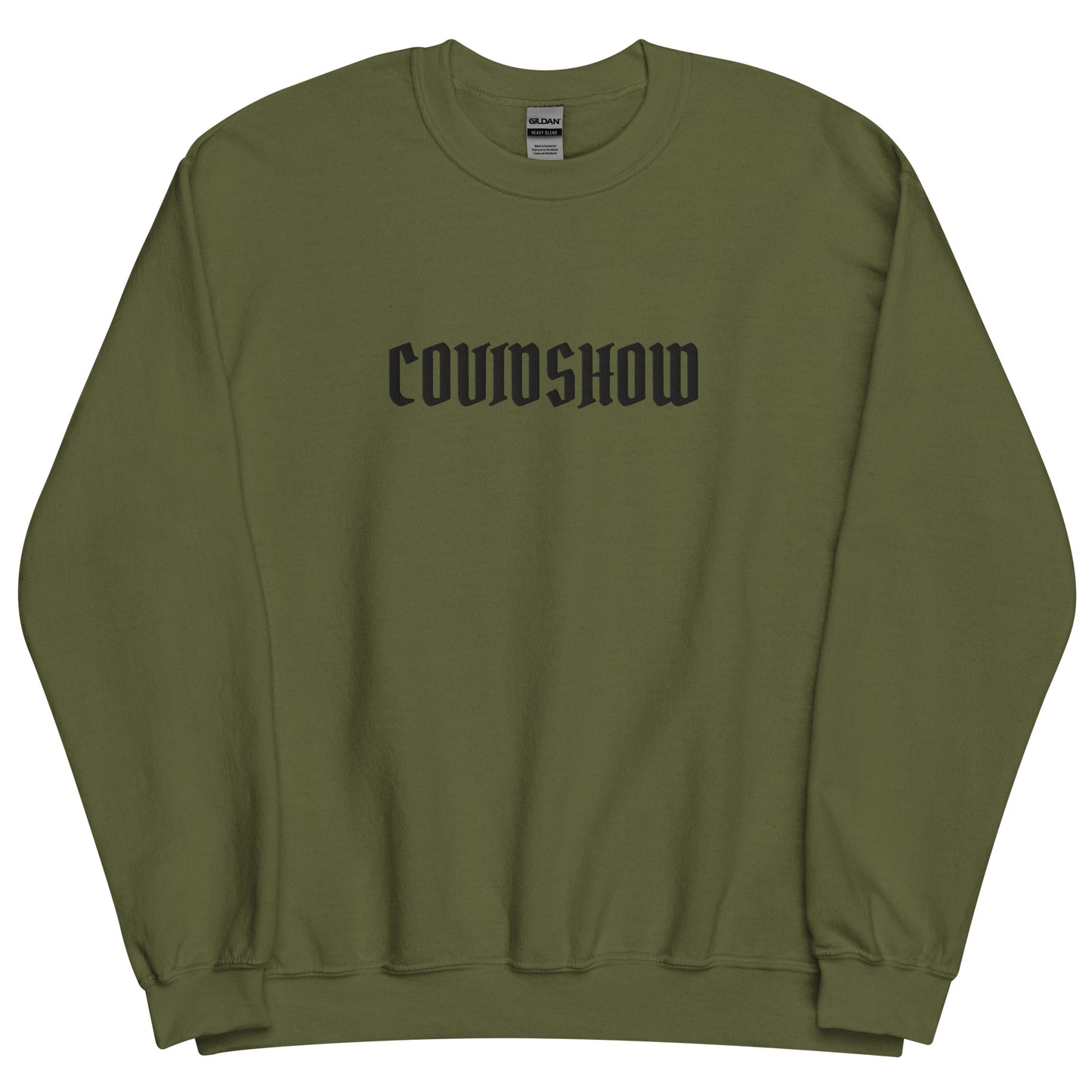 Covidshow embroidered text logo Unisex Sweatshirt