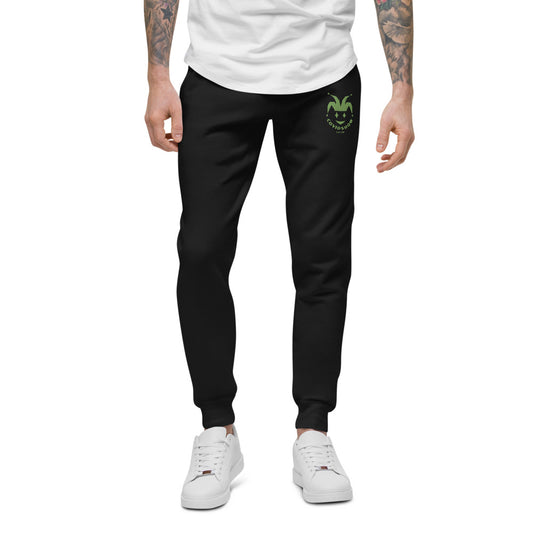 Covidshow Army Black and Green fleece sweatpants
