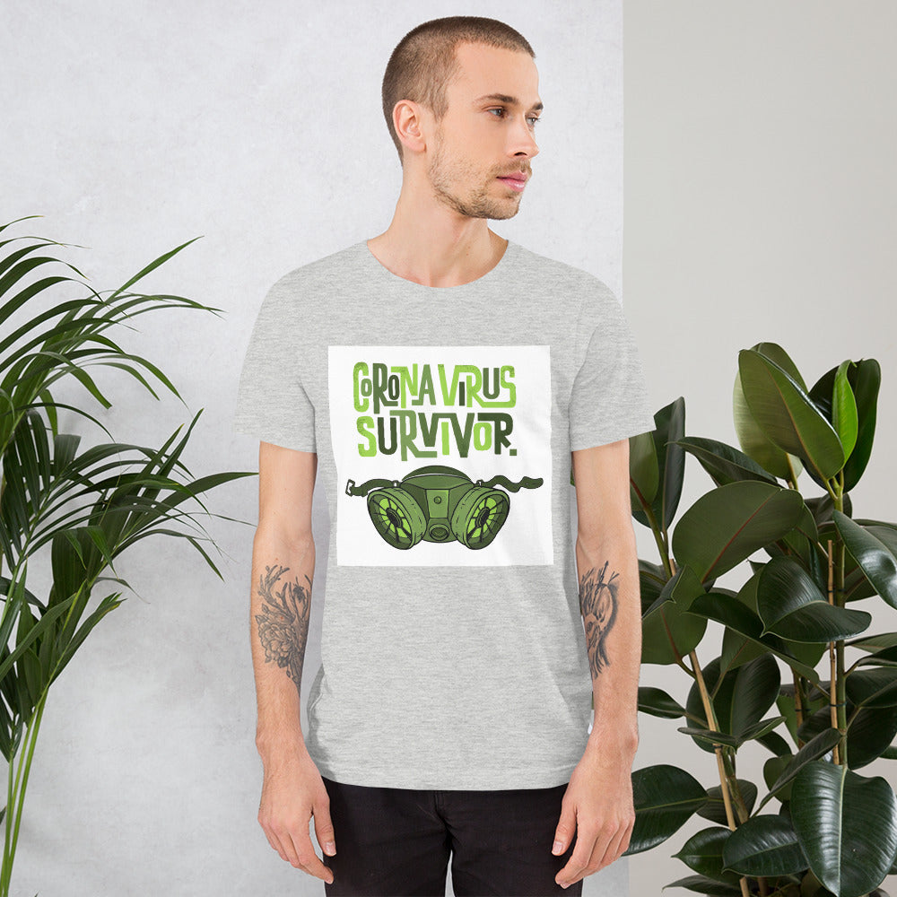 Coronavirus survivor shirt-sleeve Unisex T-Shirt