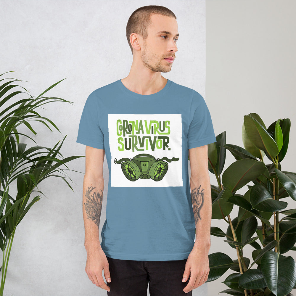Coronavirus survivor shirt-sleeve Unisex T-Shirt